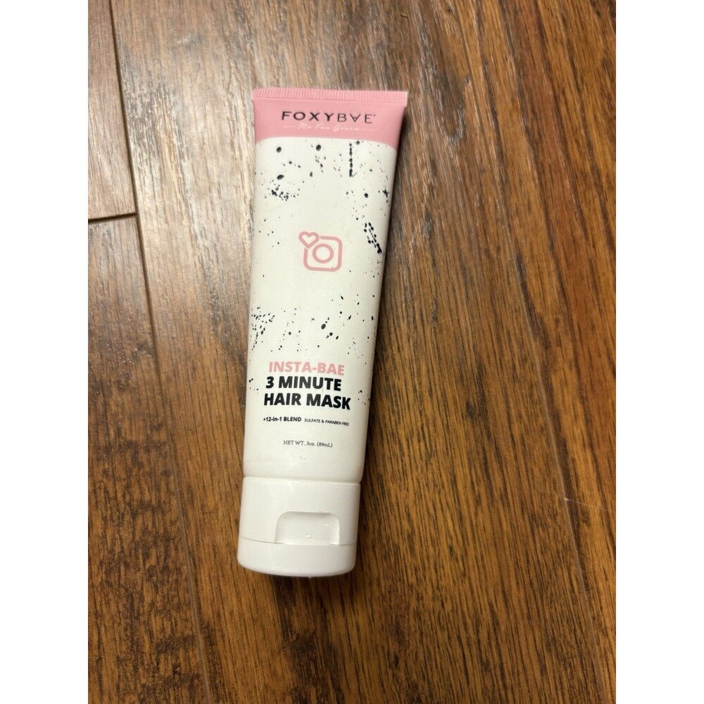 Foxybae Insta-bae 3 Minute Hair Mask Plus 12-in-1 Blend larger 2 oz NEW
